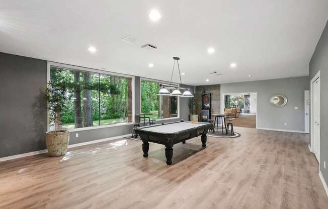 Billiards & Game Room at Eastwood Village Apartments in Clinton Township