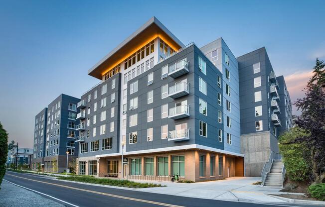 Contemporary design meets coastal charm—Modera Shoreline offers upscale living just minutes from Seattle’s vibrant waterfront and local conveniences.