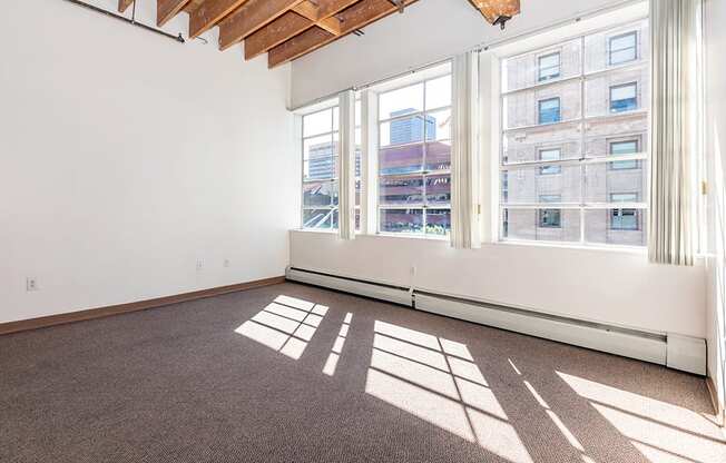 Bright Picture Windows at Mercantile Housing, Denver, CO, 80202