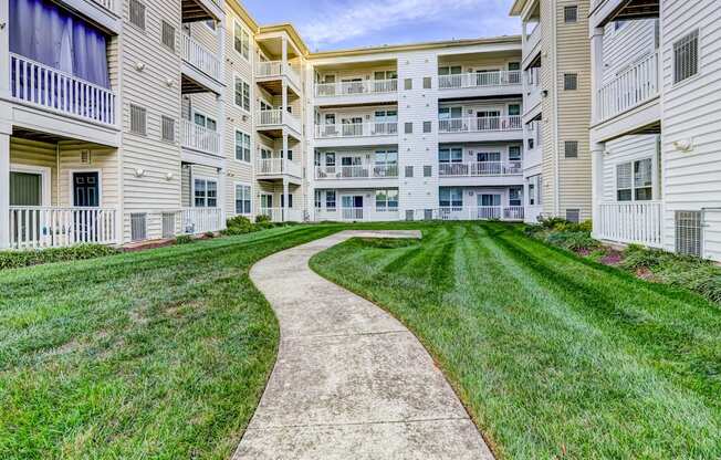 Walking Path at MetroPlace at Town Center, Camp Springs, MD