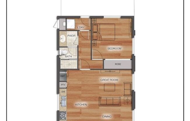 1 bed, 1 bath, 900 sqft, $1,495, Unit Unit 1