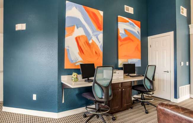 Clubhouse Interior at Greensview Apartments in Aurora, Colorado, CO