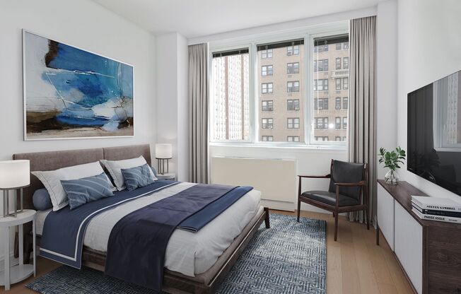 1 bed, 1 bath, 714 sqft, $6,150, Unit 9E