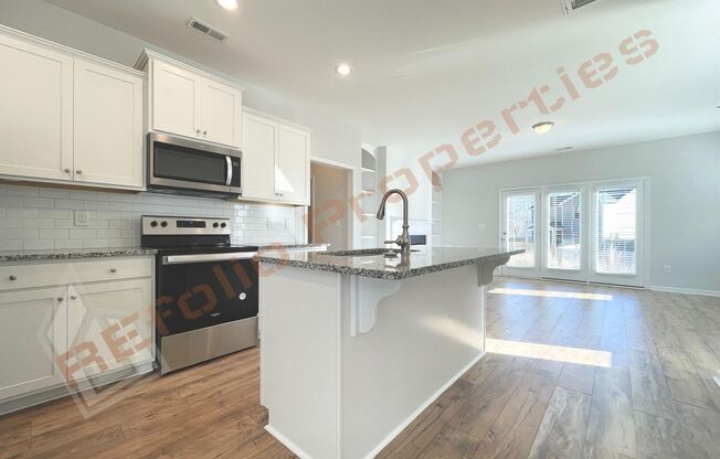 Stunning 4 Bedroom 2.5 Bathroom Home w/ Primary Suite on Main Level @ Ashcroft, Clayton, Available Mar 7th!