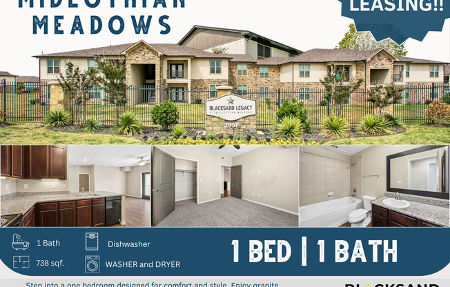 1 bed, 1 bath, 738 sqft, $1,346, Unit 1012
