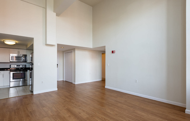 Living Room with Hard Surface Flooring