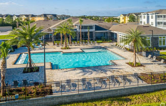 Academy Park Apartment Aerial View