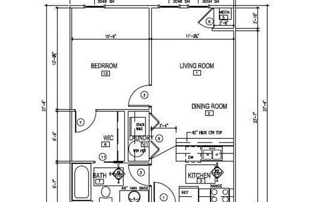 1 bed, 1 bath, $1,474