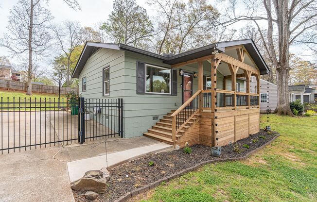 Adorable 3-bedroom, 1-bath home in Decatur, GA featuring an open floor plan and abundant natural lighting