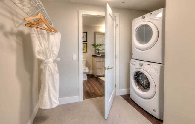 In-home Washer and Dryer