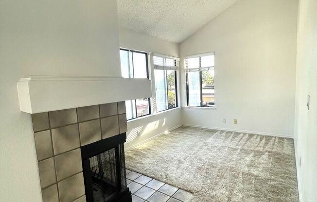 Peaceful living in this spacious 1 bedroom/ 1 bath upstairs condo