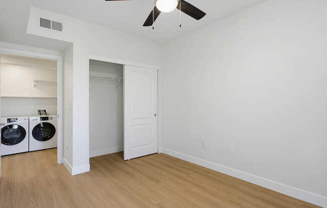 Bedroom with Hard Surface Flooring