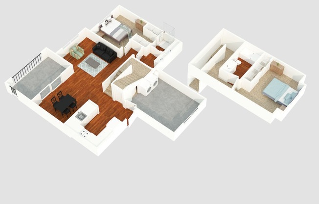 2 bedroom apartment floor plan