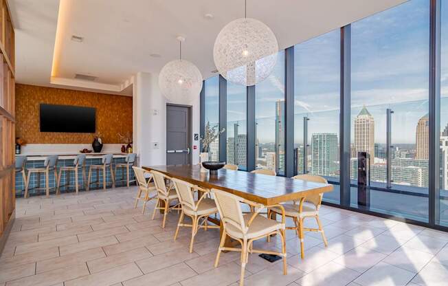 Pool Lounge Area at 903 Peachtree Apartments in Atlanta, GA 30309