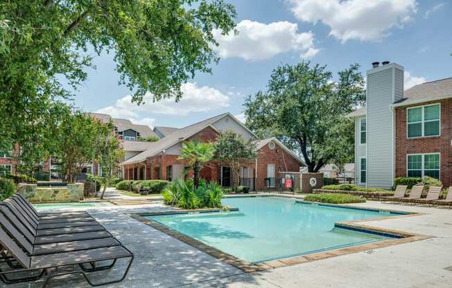 our apartments at the district feature a swimming pool