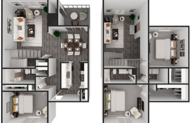 3 beds, 2 baths, 1,300 sqft, $1,749, Unit 5719