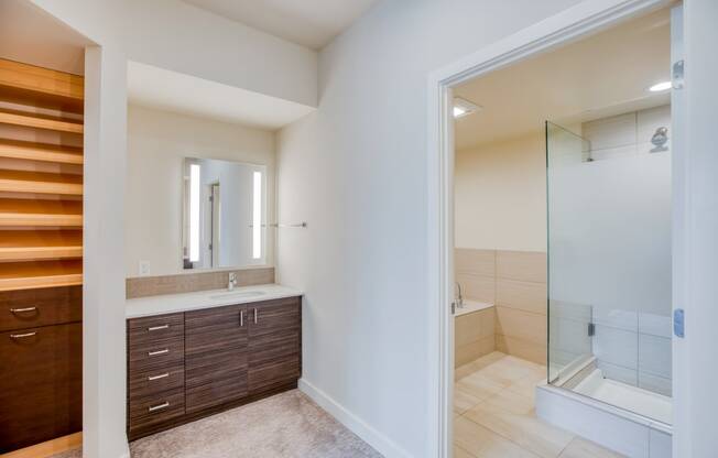 Penthouses-Luxury Bathroom with Quartz Countertops