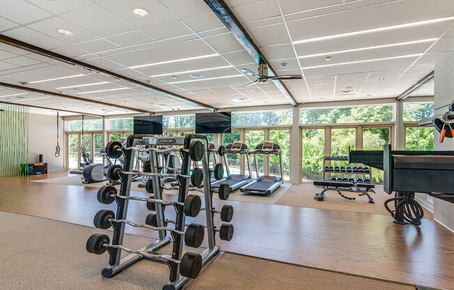 State Of The Art Fitness Center at Padonia Village Apartments, Timonium, Maryland