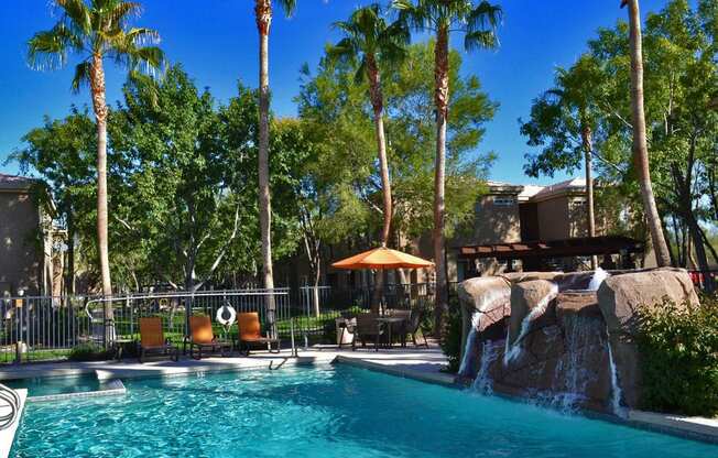 Glimmering Pool at Canyon Ridge Apartments, Surprise, AZ