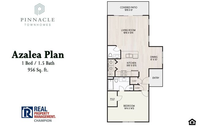 1 bed, 1.5 baths, 956 sqft, $1,512, Unit Sandy Ridge Loop 8728