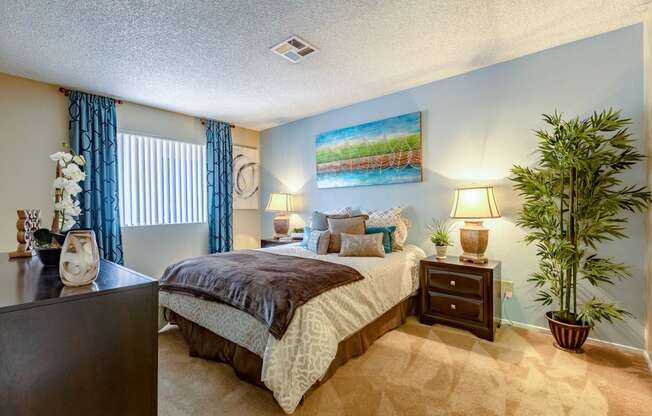 Comfortable Bedroom at Playa Vista Apartments, Pacifica SD Management, Nevada, 89110
