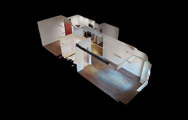 Studio, 1 bath, 623 sqft, $1,895.83, Unit L02