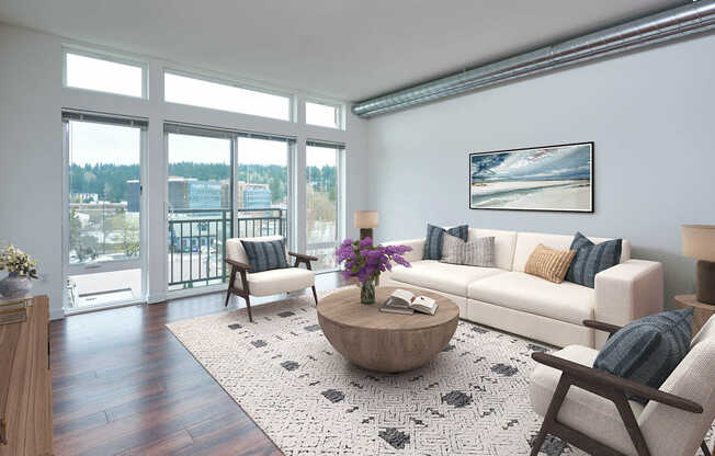 Bedroom with Hard Surface Flooring