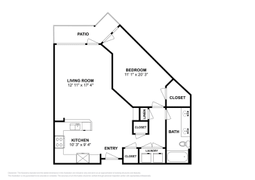 1 bed, 1 bath, 811 sqft, $1,507