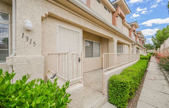 3 bed 2 car garage gated townhome near Summerlin!