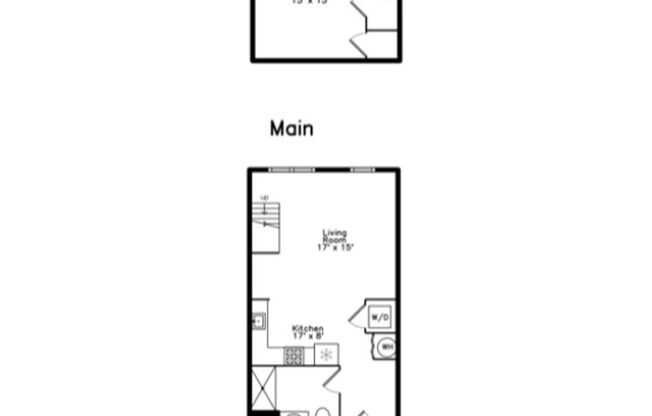 1 bed, 1 bath, 768 sqft, $2,795, Unit 104