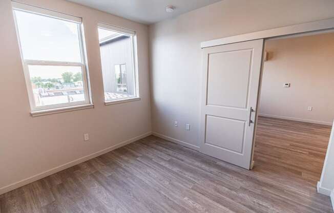 Old Town Lofts Model Bedroom