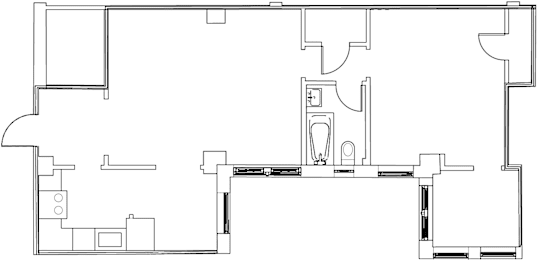 1 bed, 1 bath, 802 sqft, $2,795