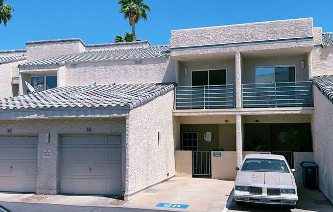2 bedroom 2.5 bath 1 garage 1 carport townhouse