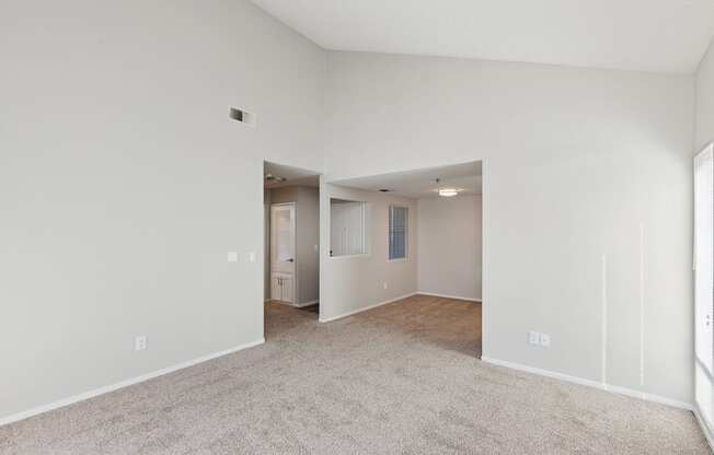 Carpeted Living Area at ReNew on Summerfield, Vacaville, California