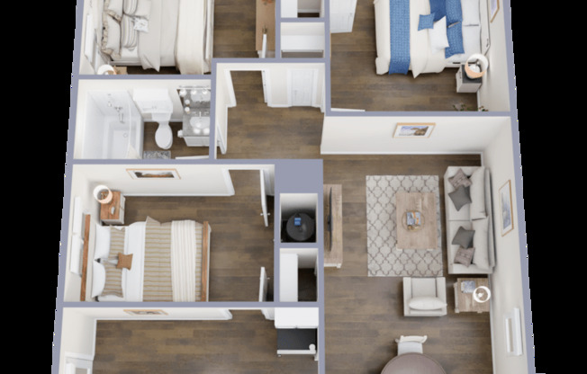 3 beds, 1 bath, 925 sqft, $1,365