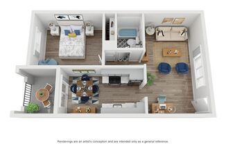 1 bed, 1 bath, 641 sqft, $1,750, Unit 212