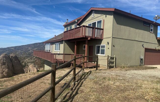 Bear Valley 4 bdrm breathtaking views!