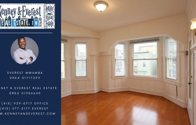 OPEN HOUSE: Tuesday (8/11) 7:10pm-7:30pm. Downtown district 2-1BR/1BA, Shared laundry (797 Bush Street #405)