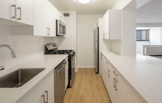 Kitchen with Stainless Steel Appliances