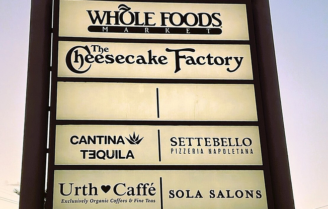 The District at Green Valley. Over 20 eateries, shopping and specialty services.