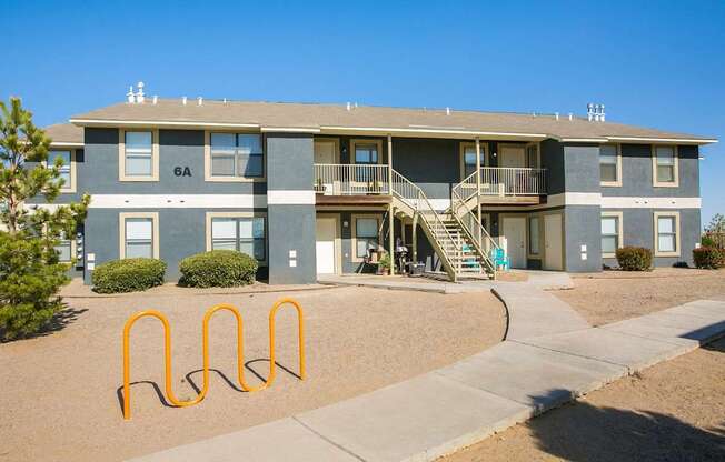 A building with the number 6A on it.