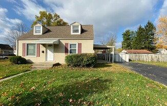 Inviting 3BR Cape Cod Home for Rent in North Columbus - A Must-See!