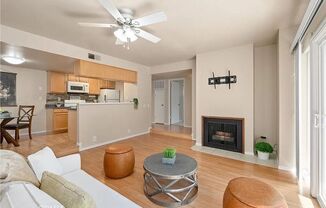 Freshly remodeled 1 bedroom apartment close to downtown