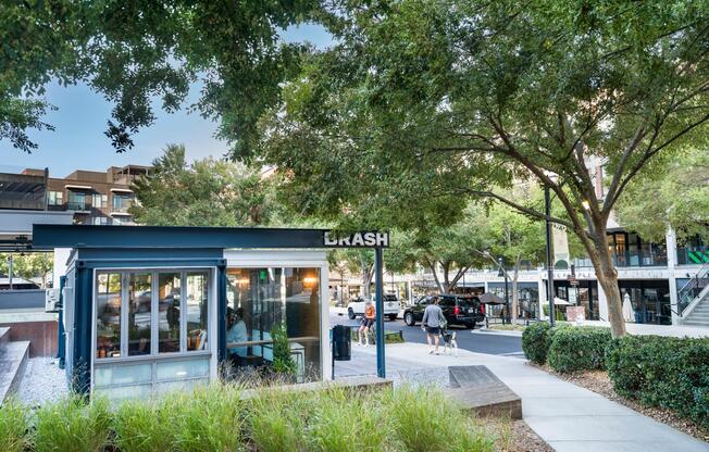 Charming neighborhood spots like Brash Coffee sit just minutes from Modera Westside Trail, perfect for effortless everyday stops.