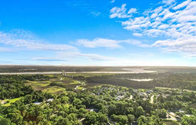 large ariel photo of Ashley River APartments in Charleston, SC