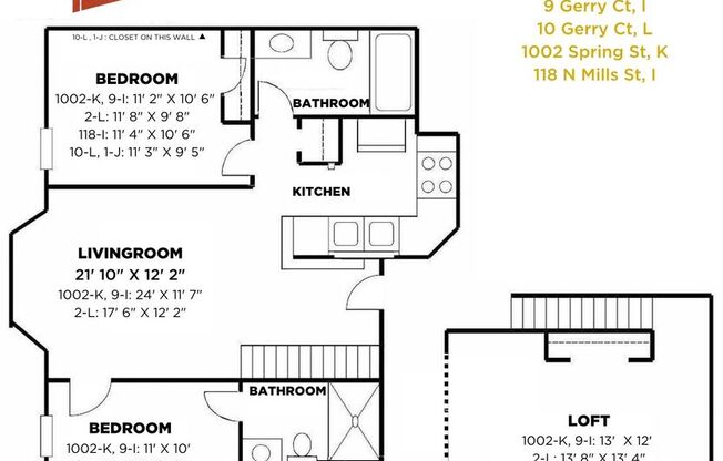 3 beds, 2 baths, $3,600, Unit CV 1002-K