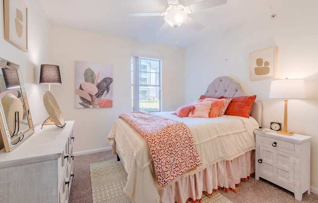 Signature at Southern Oaks_Staged Bedroom