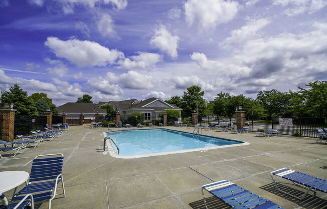 Inviting Swimming Pool at Brentwood Park Apartments, La Vista, NE