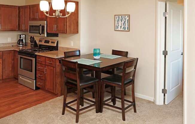 Dining And Kitchen at Cypress Court, Minnesota, 56303