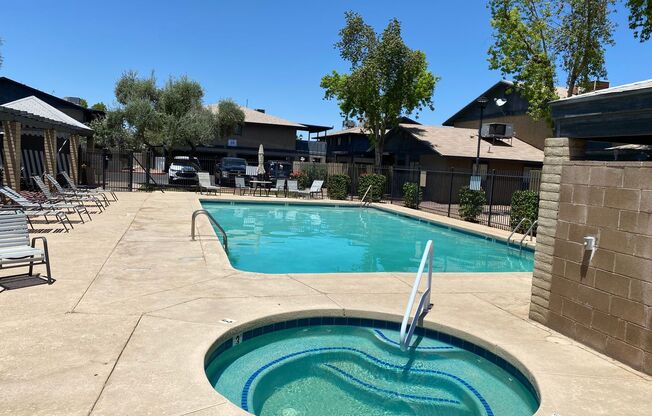 2 beds, 1.5 baths, $1,400